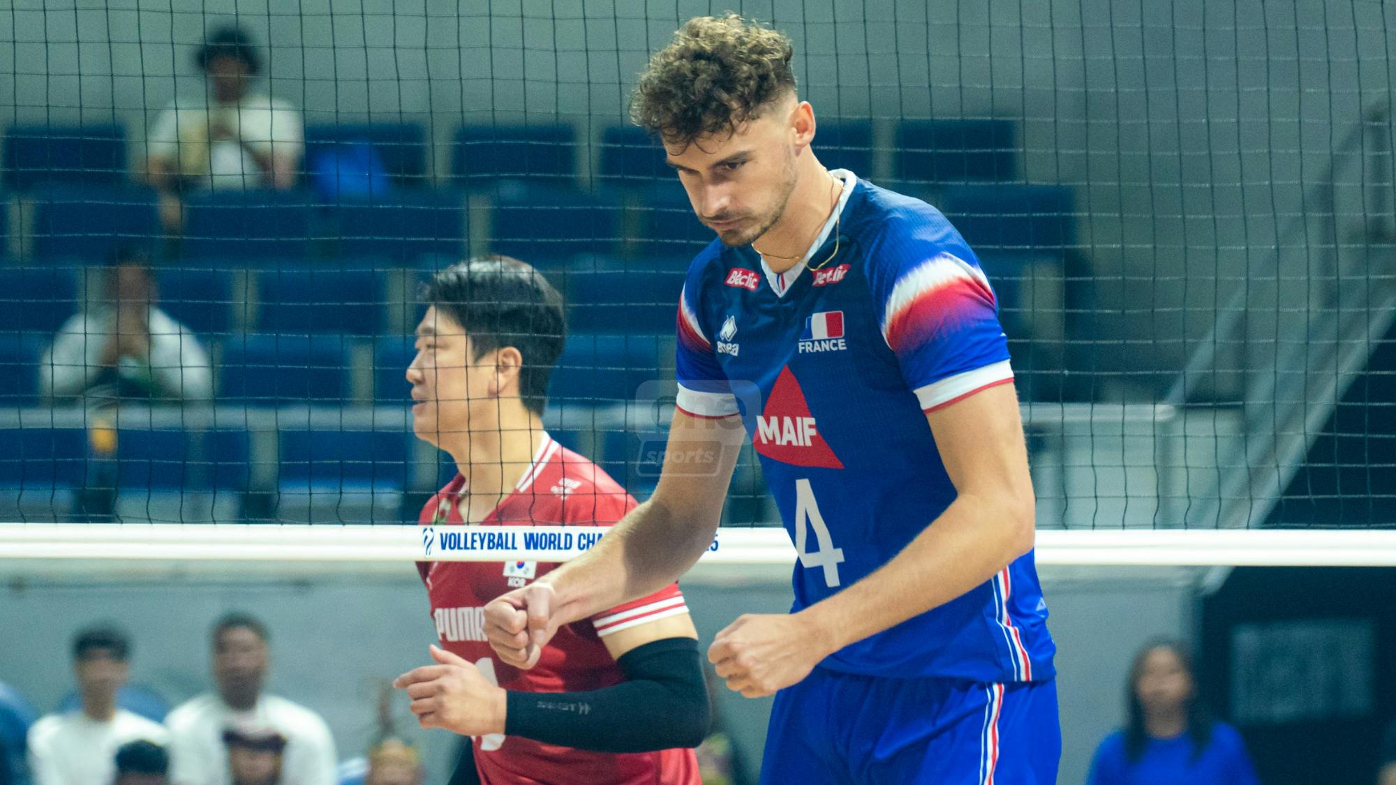 France balances business with fun in opening win of FIVB Worlds vs South Korea
